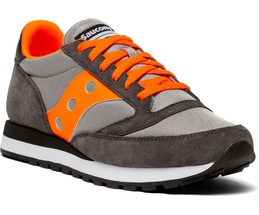 Saucony Jazz 81 Women's Originals Grey / Orange / White | Canada 026MQZA